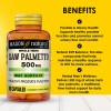 Saw Palmetto 500mg - 90 Cápsulas Mason Natural