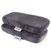 Aloudy Almohadillas ergonómicas de espuma viscoelástica para reposabrazos de silla