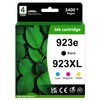 923e High Yield Ink Cartridge Combo Pack Replacement for 923e
