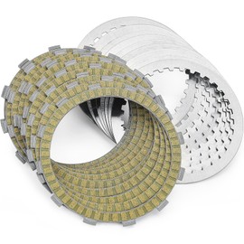 kekykm Clutch Kit Disc Friction Steel Plates compatible with Harley Davidson Twin Cam Touring Dyna Softail Models 1997-2017, Replace of P/N 37980-10 307-30-10013