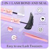 LZM Wispy Cluster Lashes Kit 10-13mm Individual Eyelashes C Curl