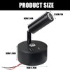 12 V LED Reading Lamp Motorhome, Rotating Bed Lamp Wall