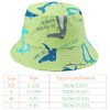 Malaxlx Baby Bucket Sun Hat Crocodiles Green Summer Outdoor Infant