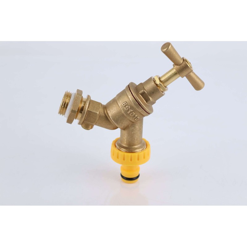 Wärmer System Water Outdoor Double Check Brass Bibcock Tap 1/2''BSP