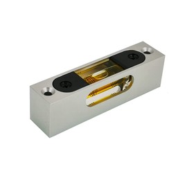 Metal High Precision Adjustable Level Square With Horizontal Bubble and Magnetism (Brown)