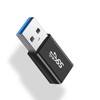 USB 3.0 Coupling Adapter, USB A Female to Female Converter,
