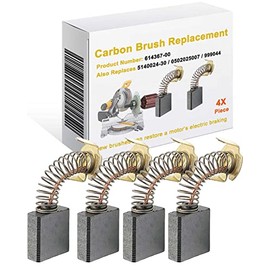614367-00 Replacement Carbones para Accessories, 4-Pack Carbon Motor Brush Compatible with D24000 / DW713 / DW715 / DW716, Also Replaces 5140024-30/0502025007 / 999044