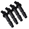 TCT-MOTORPARTS 4x Ignition Stick Coils Fits for Kawasaki Ninja ZX6R