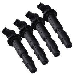 TCT-MOTORPARTS 4x Ignition Stick Coils Fits for Kawasaki Ninja ZX6R 2000-2002 ZZR600 2005-2008