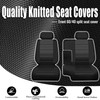 EDIETH Premium Knitted Front 60/40 Split Seat Covers for Toyota