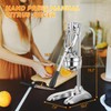 Moongiantgo Commercial Manual Juicer, Hand Press Citrus Juicer Extractor with