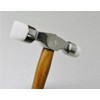 Dual-Head Nylon Hammer, Soft Touch Plastic Tips, Metal Forming Jewellery