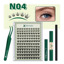 Extensiones De Pestañas N04 Postizas Naturales Kit Completo Color Delicate Espesor 0.07 Mm Largo 1.8 Cm Tipo De Curvatura D