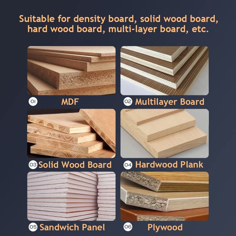 HOZLY 6X25mm アップ＆ダウン カット2 スパイラルフルート 硬質合金製 ツール カッターfor CNC ルータ