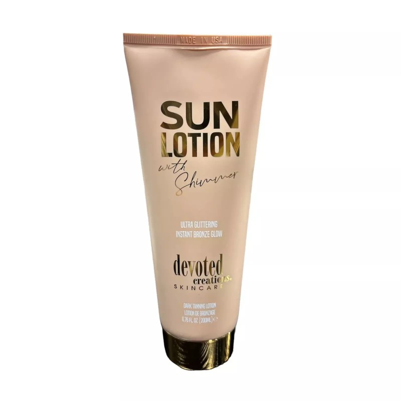 CosmoSun Devoted Creations Sun Lotion with Shimmer Skincare 6.76oz