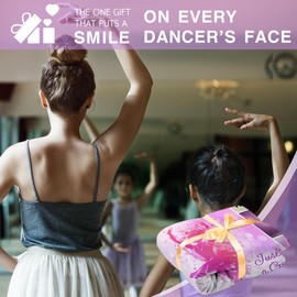 ITVGEKP Dance Blankets for Teen Girls & Women - Pink Recital Gifts, 50"X60" Throw Blankets for Dancer, Teacher, Lover