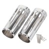 Unbranded 2" Extend Fork Cans Boots Cover For Harley Touring