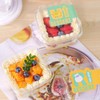 Qyyiguf 50 Pcs 8OZ Plastic Dessert Cups with Lids and