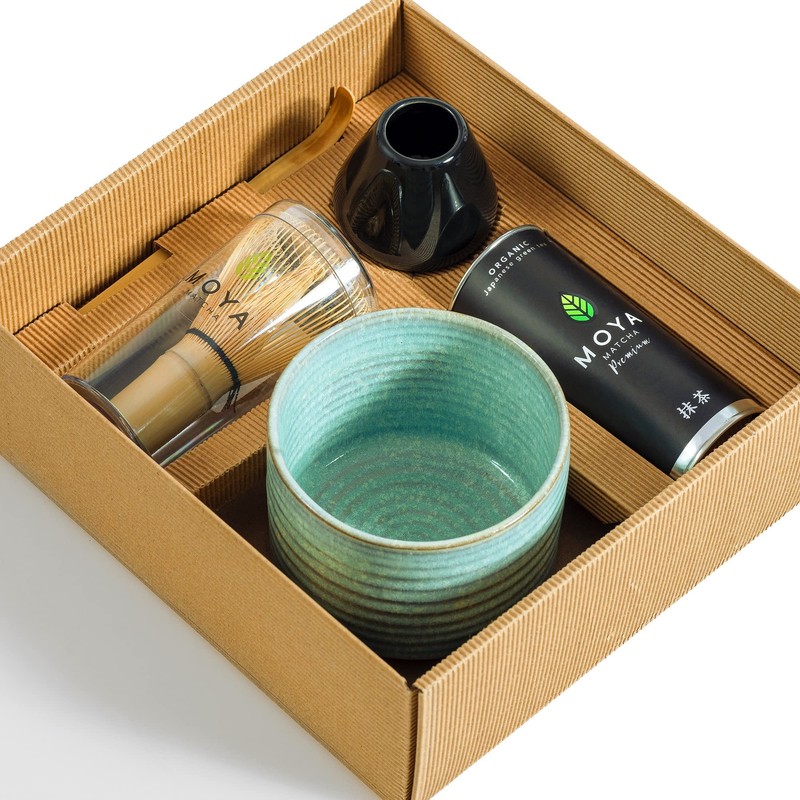 Organic Moya Matcha Green Tea Set | 30g Premium Grade
