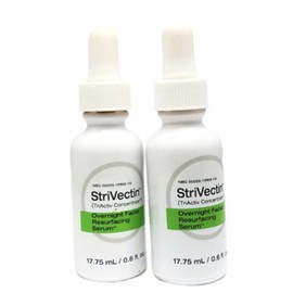 StriVectin Overnight Facial Resurfacing Serum, 0.6 fl oz (2 Pack)