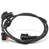 Frankberg 1 x ABS sensor wheel speed 2-pin front compatible