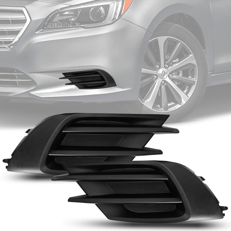 CZCJGD Fog Light Bezel Covers Compatible with Subaru Legacy 2015