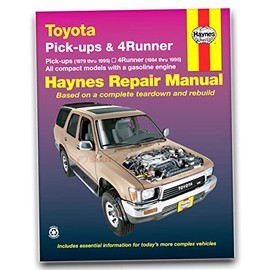 Toyota Pickups and 4-runner, 1979-1995