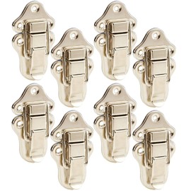 8 x Adam Hall 1607 - Surface Lock Medium 69 x 38 x 11 mm - Snap Lock, Box Case Lock
