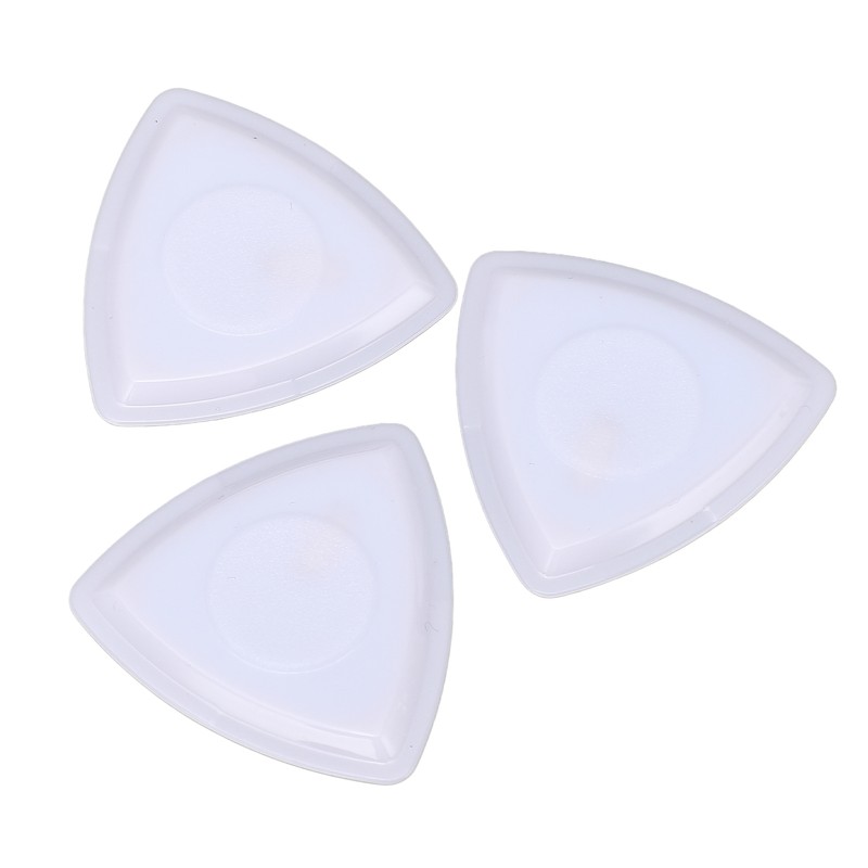 3 Pcs LED Guitar Pick White Green Purple Light Up