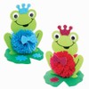 Baker Ross AX837 3pcs Frog Pom Pom Craft Kit Creative