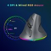 Wireless Dual-mode Mouse 2.4G/BT5.1 Computer Mouse Gaming Mouse Ergonomic Silent