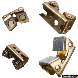 Strong Hand Tools MVFN46 Adjustable Magnetic V-Pad, 2 x 2.2" and 2 x 3.4", 4 Pieces