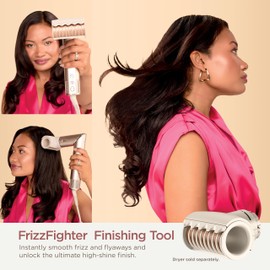 Shark XSKHD4PA FlexStyle FrizzFighter Finishing Tool, Attachment for FlexStyle Styling System, Hair Styling Tool, Smooth Flyaways, Stone​