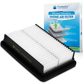 Femota CA12057 Engine Air Filter, Pre-oiled Technology, Longer Lifespan, for Hyundai Elantra(17-20), Elantra GT(18-20), Kona(18-23), Veloster(19-21); Kia Forte (20-24), Forte5(20-24), Soul(20-25)