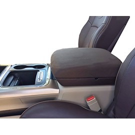 Auto Console Covers- Fits The Ram 1500, 2500, 3500 2012-2020 Center Console Armrest Cover Waterproof Neoprene Fabric (Brown)
