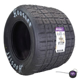 Hoosier Flat Track & TT (Tourist Trophy) Tire for ATV Tire & Off-Road Racing with Hoosier Keychain (18.5X10.0-10 CB D10)