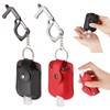 Ezindraw 2 PCS Hand Sanitizer Spray Keychains, Premium Leather Hand