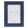 Lawrence Frames 746657 5x7 Durham Weathered Navy Blue Wood Picture