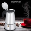 Duokon Stainless Steel Espresso Maker Portable Camping Travel 100ml