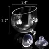 Hiceeden 6 Pack Aquatic Plant Cup with 2 Suction Cup,
