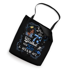 Womens Stepping Into My 73rd Birthday With Grace & Faith Tote Bag