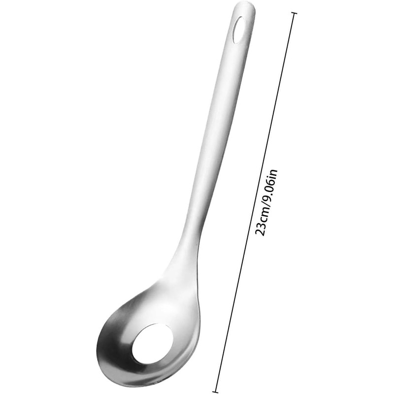 2Pcs Cactus Peeler Spoon, Stainless Steel Rice Meat Dumplings Spoon