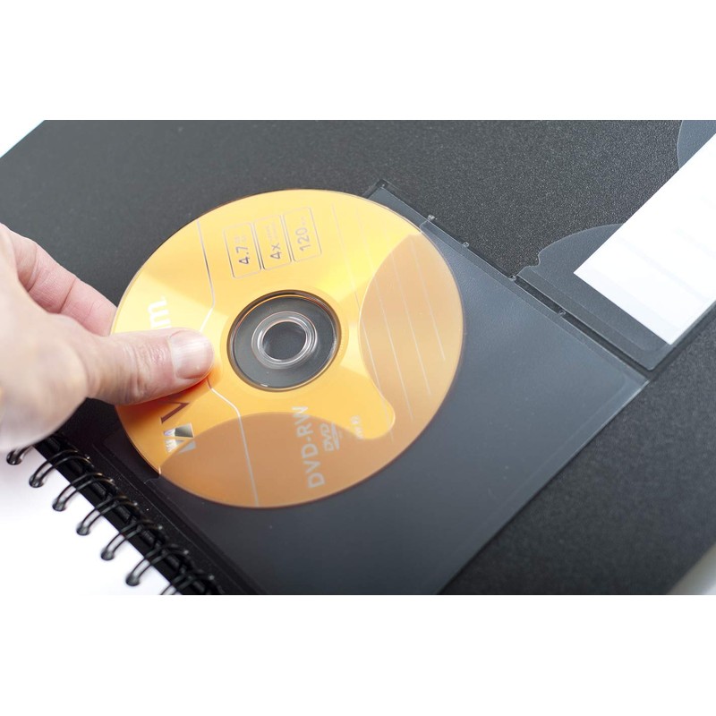 RHODIA 132576C - Exabook Black A5+ Refillable Organizer Notebook |