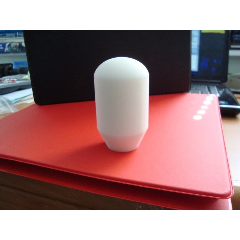 Black / White Delrin 2" Delrin Shift Knob for C5