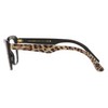 Dolce & Gabbana DG3360-3163 Eyeglass Frame LEO BROWN/BLACK w/DEMO LENS