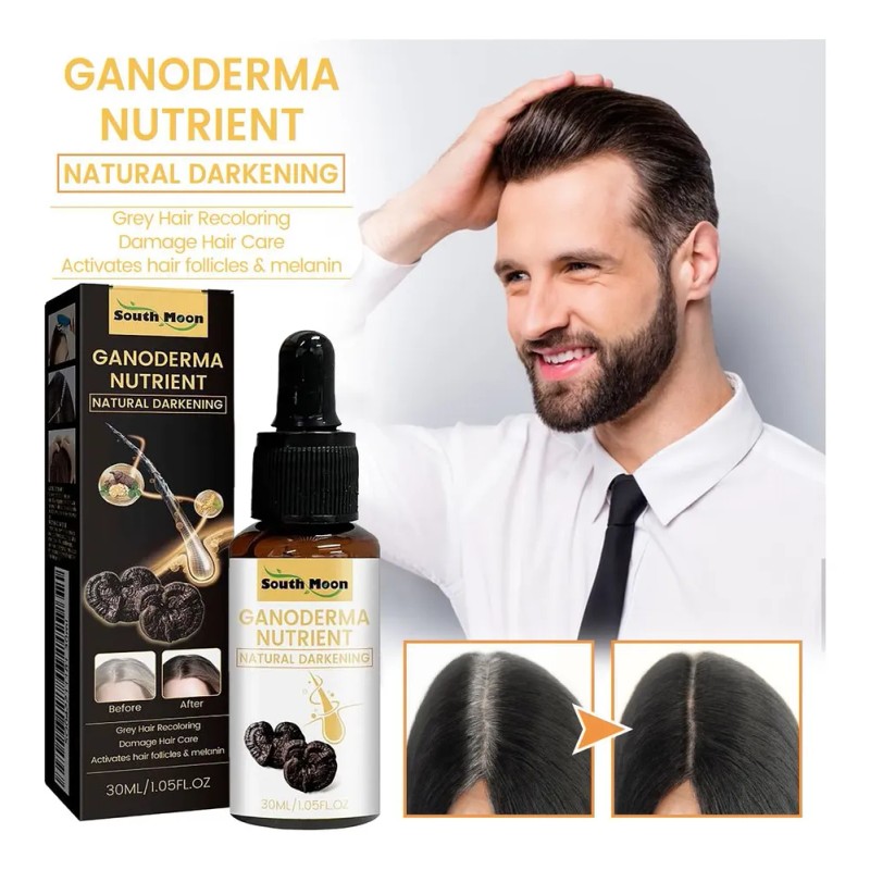 Aceite Sérum Para Cabello Gris, Tratamiento Reparador Antien