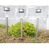 Trade One 30089 Stainless Steel Solar Garden Light, Set of