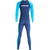 Cressi Wahoo 2 mm Lady Monopiece Wetsuits, Azure/Blue, XL
