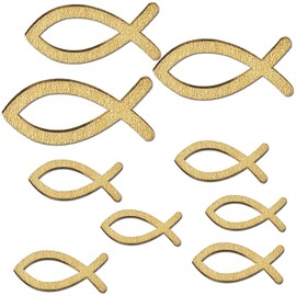 Fish Confetti Communion Decoration, Pack of 120 Fish Decoration Table Decoration Christening Boy Girl Decoration Confirmation Wooden Fish Confetti Communion Decoration Confirmation First Communion