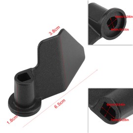 Haosie Bread Maker Paddle, Bread Machine Paddle, Paddle for Breadmaker, Bread Machine Replacement Parts, Carbon Steel, for Bread Making Machines